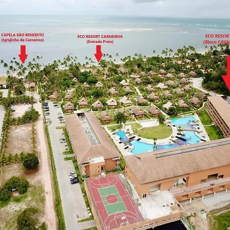 Praia Dos Carneiros Flat 120-Cm Eco Resort - Ao Lado Da Igrejinha Tamandare Exterior photo